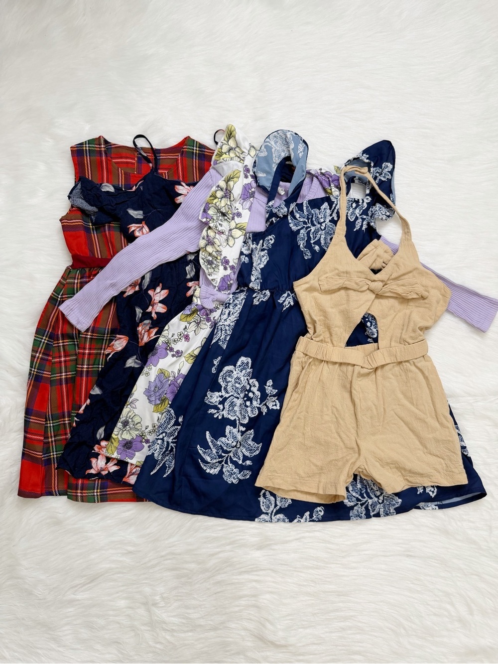 BUNDLE (6) Girls Toddler 4T-5T Spring/Summer Dress